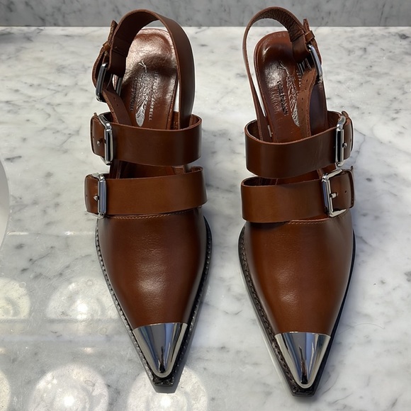 Free People x Jeffrey Campbell Harley Slingback Heels size 9 NWT - Picture 6 of 14